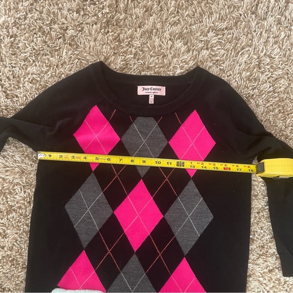 Juicy Couture Argyle Sweater Dress - Picture 5 of 11